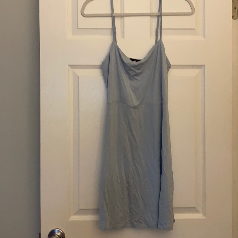 NWT Forever 21 Sky Blue skater dress